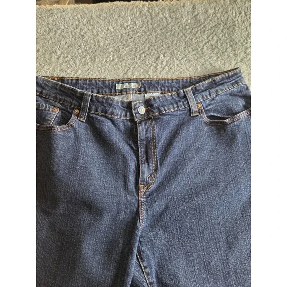 Levi's 515 Jeans Womens 22W Blue Boot Cut Stretch Denim Classic‎ Plus Size - Picture 3 of 12